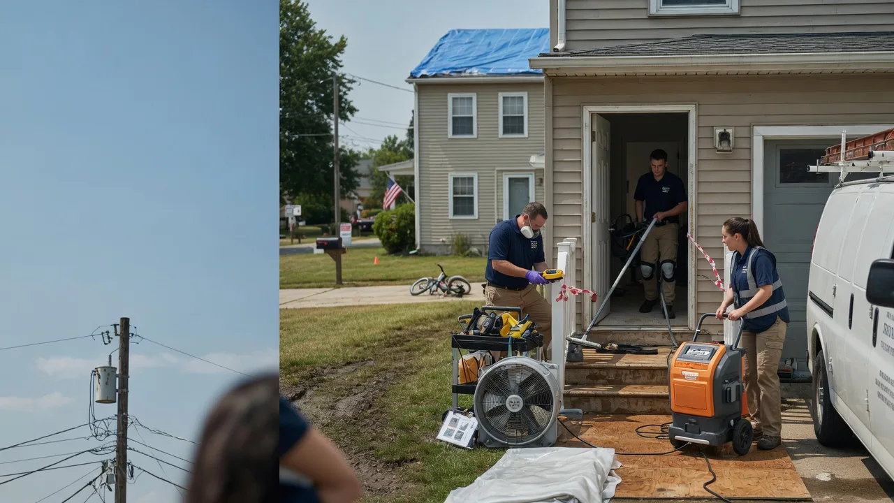 Water Damage Repair in Pennington, NJ near me